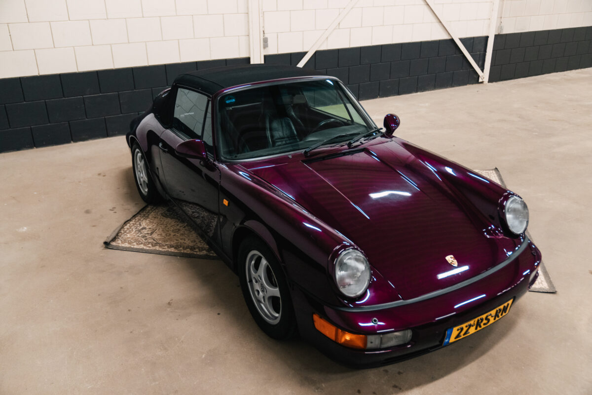 Porsche 911 3.6 Carrera 2 964 Amethyst Cabrio - Nine1 Motors