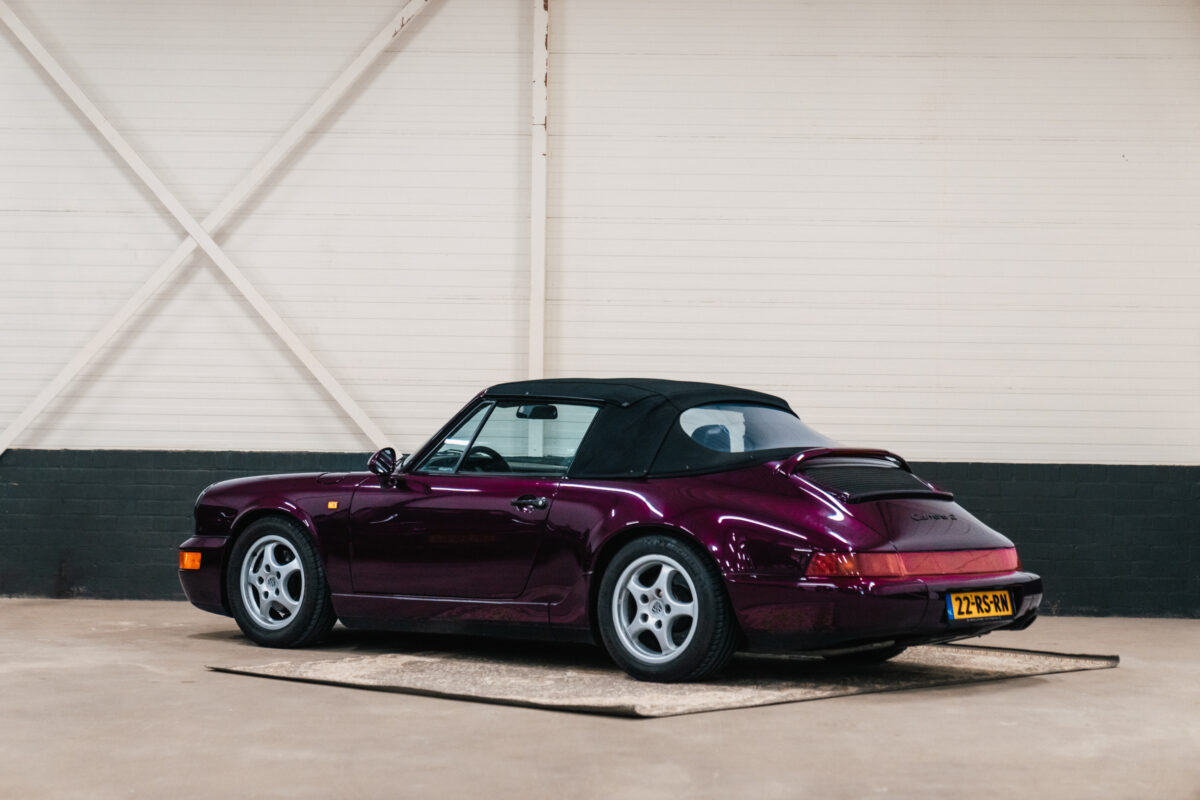 Porsche 911 3.6 Carrera 2 964 Amethyst Cabrio - Nine1 Motors